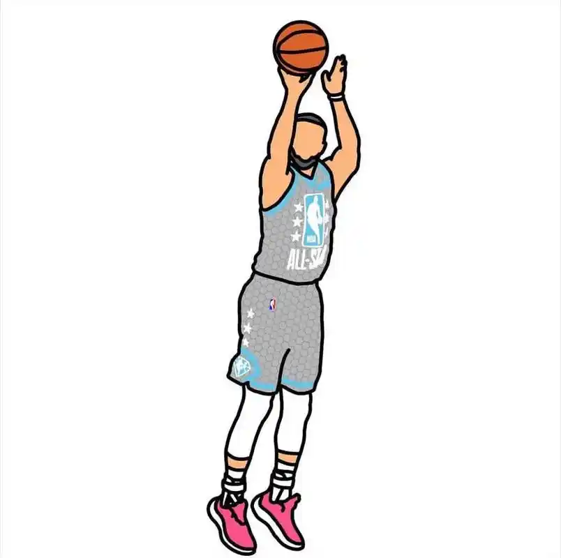 库里卡通图,第一弹#nba#库里 #篮球#curry #st - 抖音