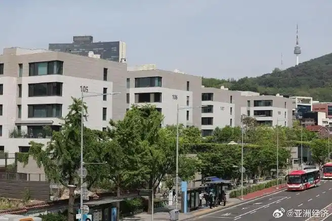 位于首尔龙山区汉南洞的超豪华公寓"nine one汉南"再次刷新了韩国共同