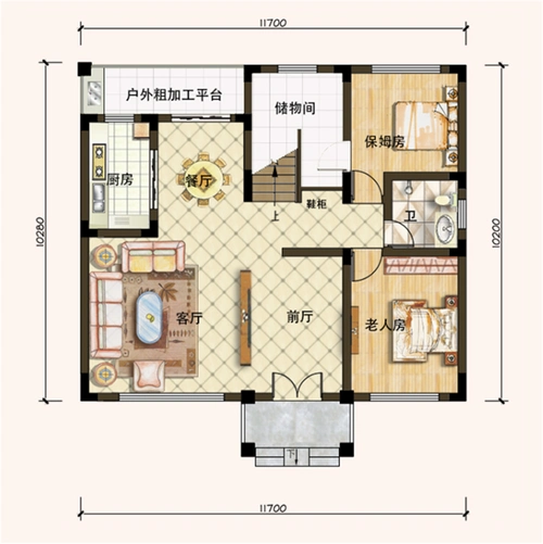 建房子首先要以实用为主,毕竟房子要住一辈子 -别墅设计-乡村房子设计