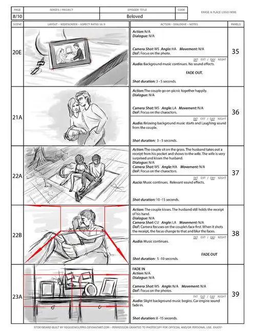 自编小故事动态分镜