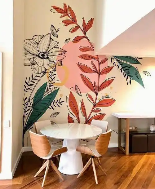 室内装饰墙绘美化