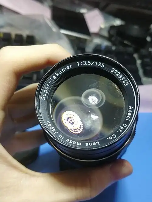 宾得13535m42口镜片无划痕内部有轻微霉菌150包邮