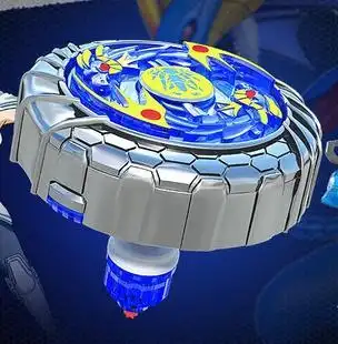 魔力飞转陀螺七彩绚丽灯光 磁性魔幻旋转磁铁磁力发光陀螺玩具