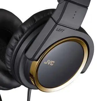 杰伟世(jvc) ha-s400-n 便携式轻型头戴式耳机 金色