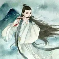 白衣少年古风吹笛图片 古代男子月下吹笛唯美图片_微信头像图片大全