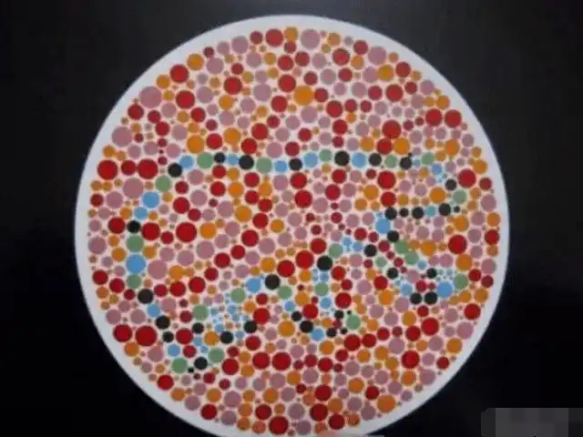 驾校常见的3张色盲图,有一张认不全,可能就不适合开车