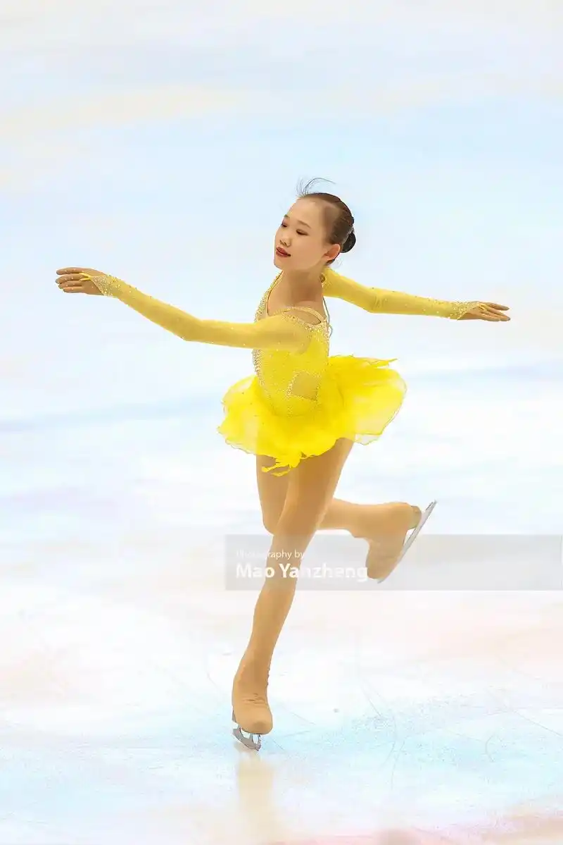 中国花滑女单小将.2022-2023全国花样滑冰冠军赛#花样 - 抖音