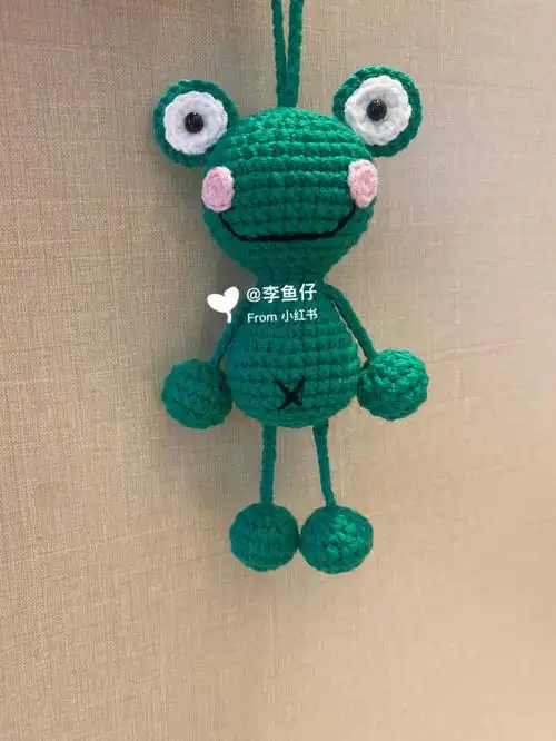 吊脚青蛙钩织附图解