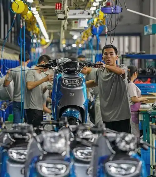 电动车四大生产基地:天津,无锡,台州,广东