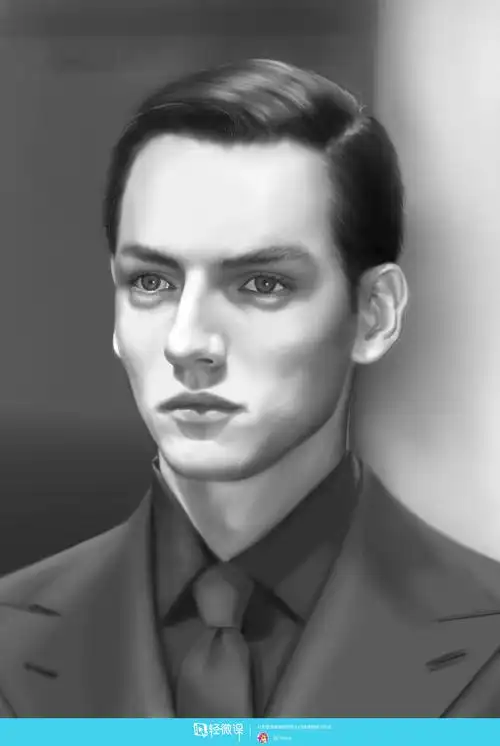 《日系厚涂男照片临摹方法(下)》by 用户8664