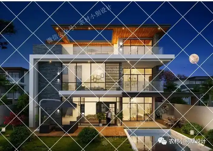 优秀设计师推荐40套现代别墅,2022建房首选,受年轻人的喜爱