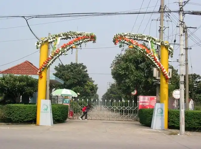 上海南汇农业园大门                           相机