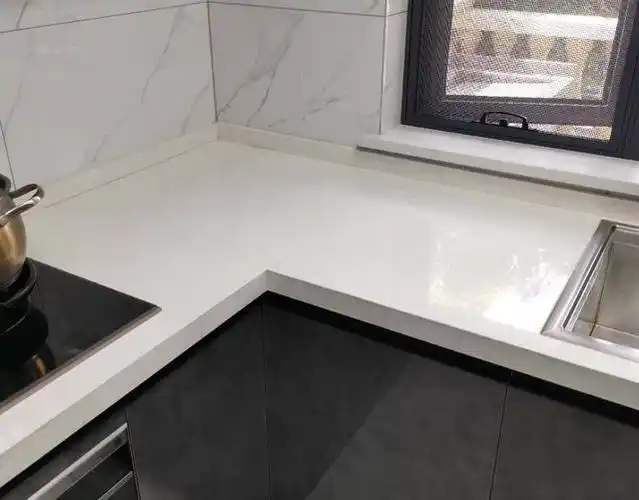 家装厨房石英石台面贴膜实操