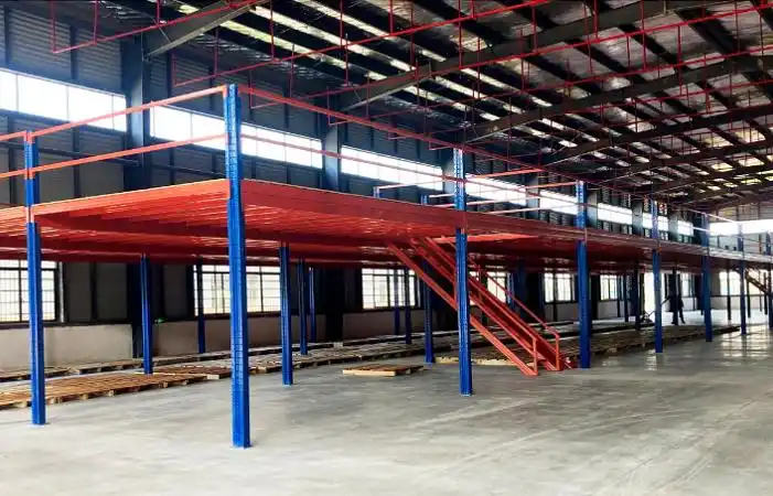 定制阁楼平台货架仓库仓储室内加二层楼隔层钢结构阁楼搭建隔断