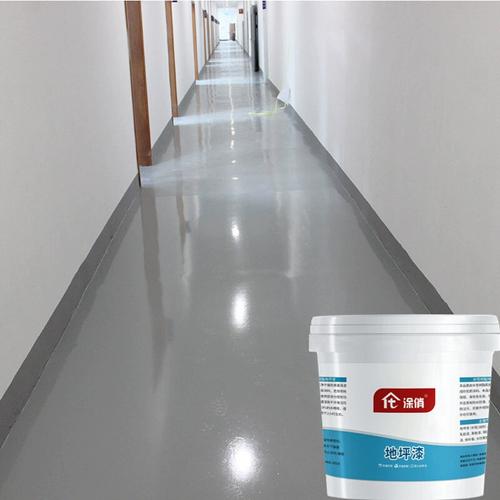 环氧树脂水性地坪漆耐磨室内家用地板漆厂房车库自流平水泥地面漆