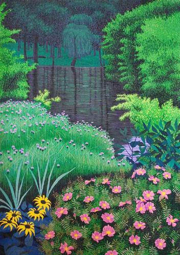 色彩斑斓,美不胜收的风景画