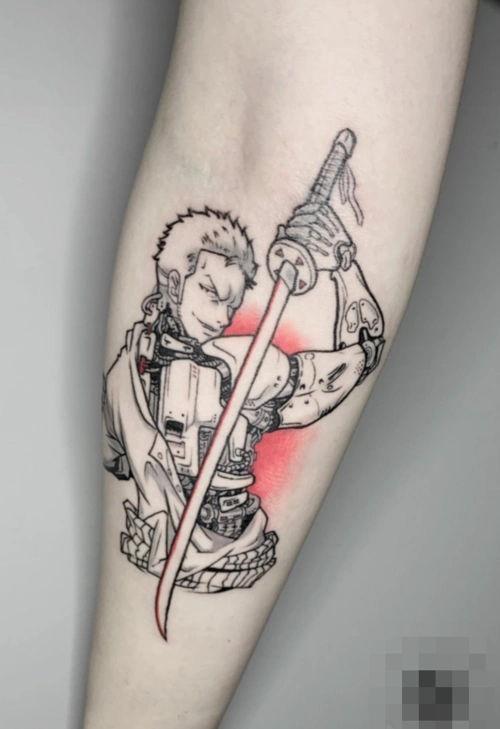 2020最新索隆纹身图案大全超好看的索隆纹身设计9