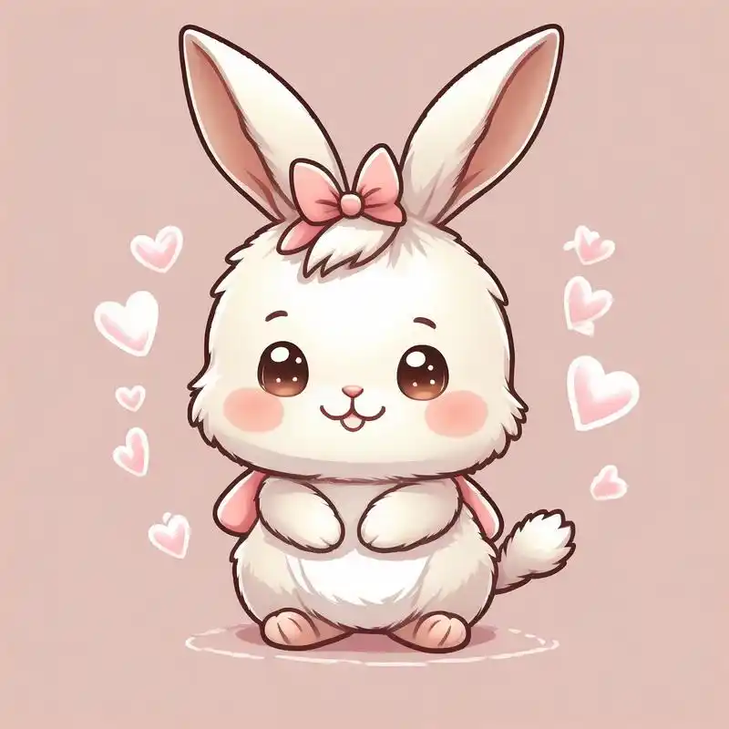 兔子微信头像,可爱到犯规92 超级可爱的兔子微信头像来啦!
