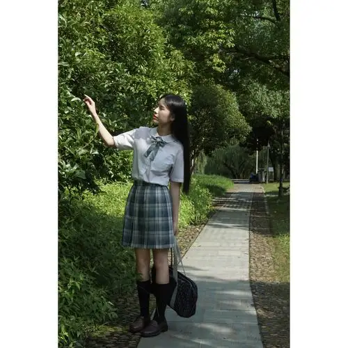 喝掉空山山雨绿格原创jk制服小物领结蝴蝶结领结