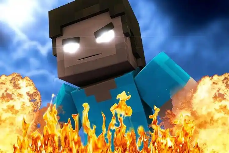 我的世界mc动画神之愤怒创世神him的无尽怒火