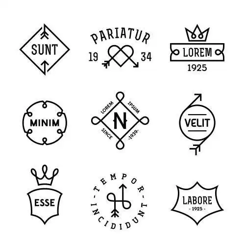 设计 矢量 矢量图 手绘 素材 线稿 630630安全标志黑白简笔画logo