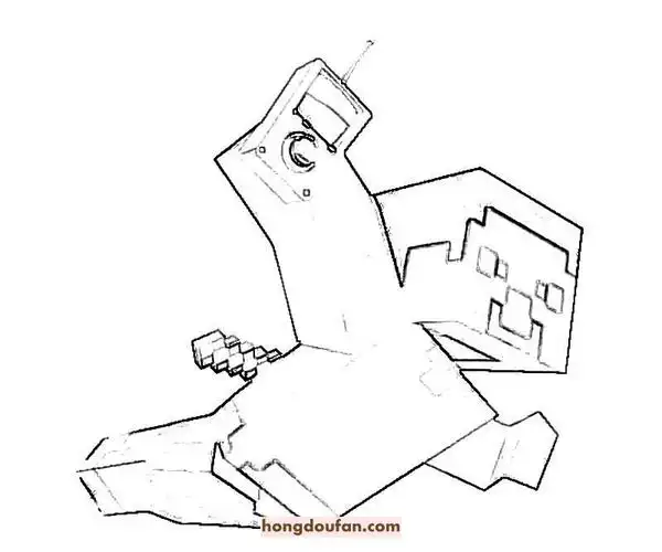 创建属于自己的世界的填色图片免费下载-红豆饭小学生简笔画大全