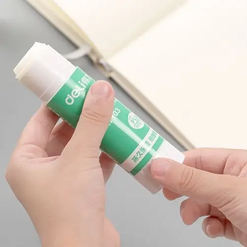 得力7101固体胶固体胶小号胶棒固体胶水9g手工学生强力办公固体胶强力