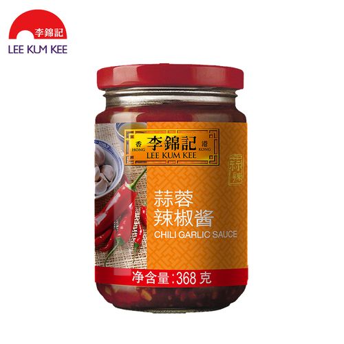 李锦记蒜蓉辣椒酱368g火锅调料蘸酱拌饭酱拌面酱酱类调料