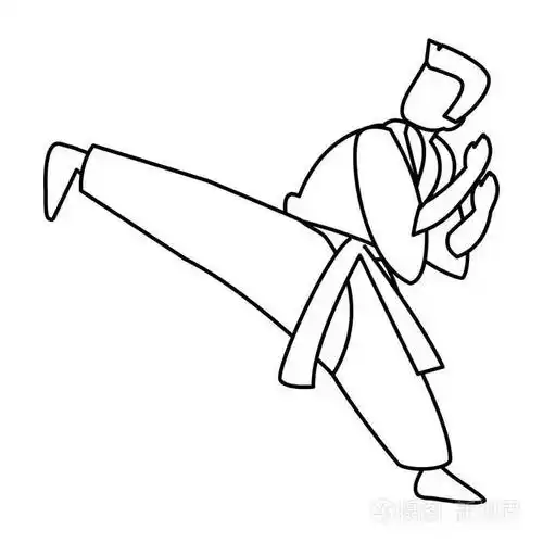 练习武术性格的人插画-正版商用图片16ts3g-摄图新视界