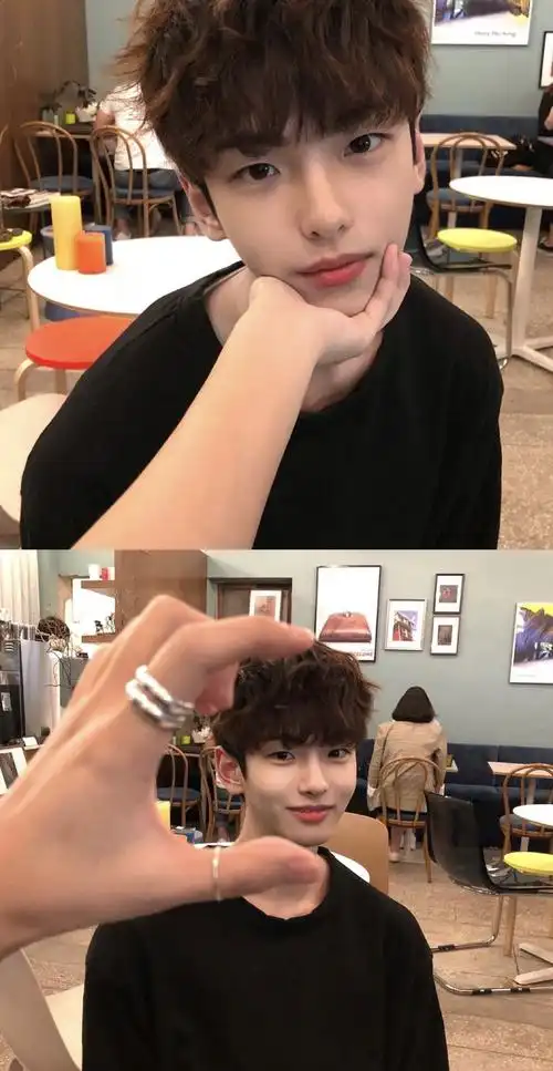 单眼皮大眼睛小哥哥女友视角下的男友照