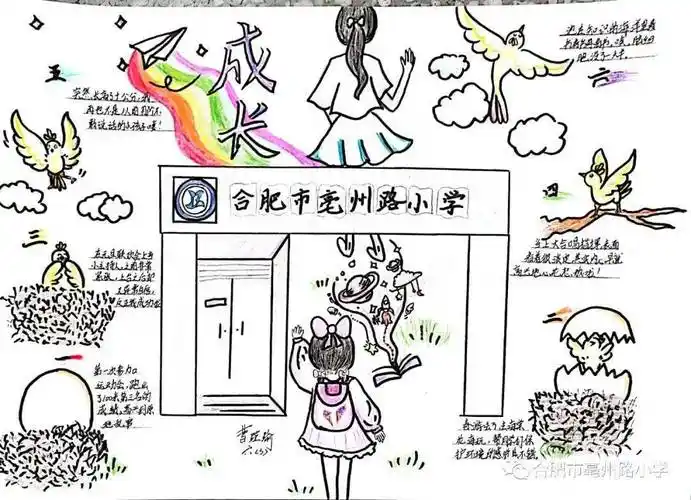 回忆快乐成长六3中队制作成长纪念册活动