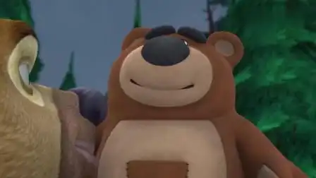 熊出没:呆呆熊遭熊大黑手,面对熊二哭闹保护,熊大都无奈了