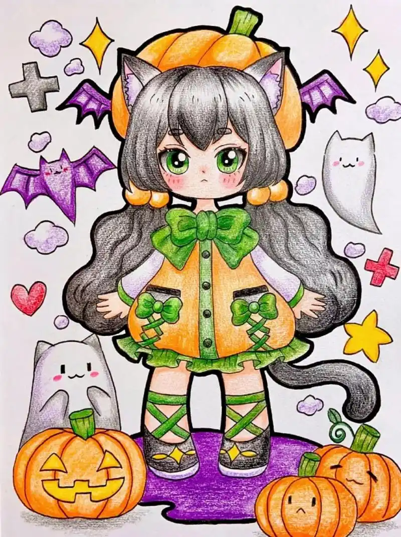 8岁~12岁画动漫人物  8至12岁,正是孩子们充满想象力与创造力的黄金