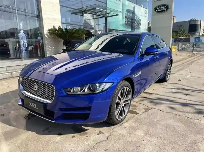 上海未上牌捷豹xel2019款20t250ps奢华版蓝色自动档