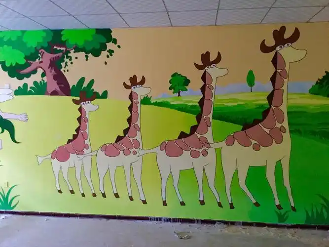 太和幼儿园墙绘彩绘