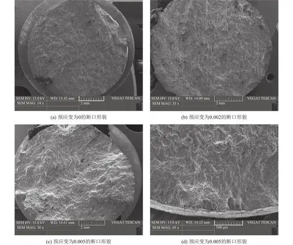 不同,超低周疲劳在极低周次下发生疲劳破坏,试件疲劳断裂时间非常短