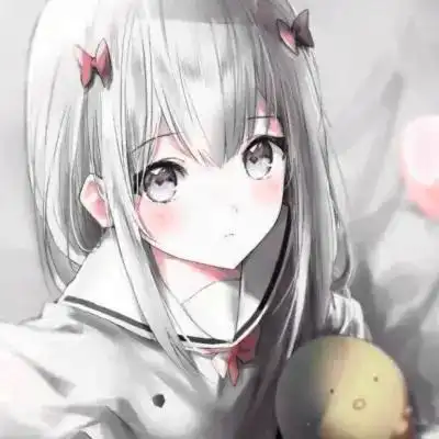 卡通女生头像仙气可爱呆萌图片_女生动漫头像_头像屋