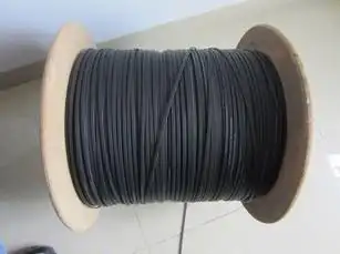 ftth 室外1芯皮线光缆 单模单芯自承式 蝶形皮线光缆 3根钢丝