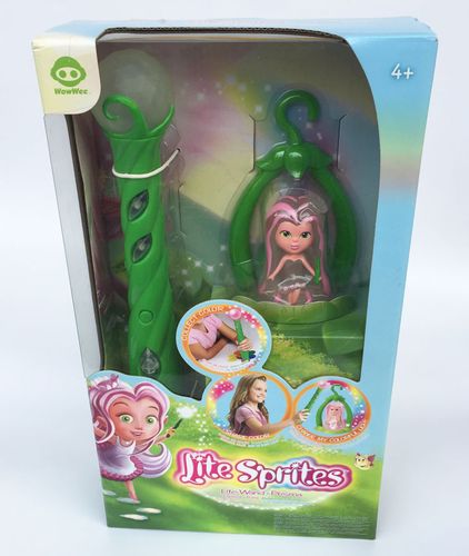 瑕疵出口原单精灵魔法棒颜色认知识别感应声光魔杖秋千滑雪风车