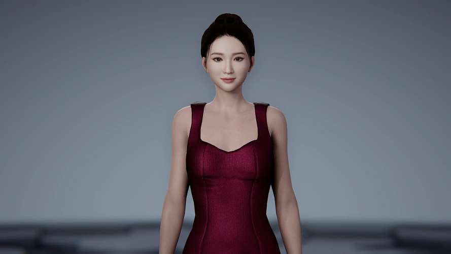 数字人meta|三维|人物/生物|younglic123 - 原创作品 - 站酷 (zcool)