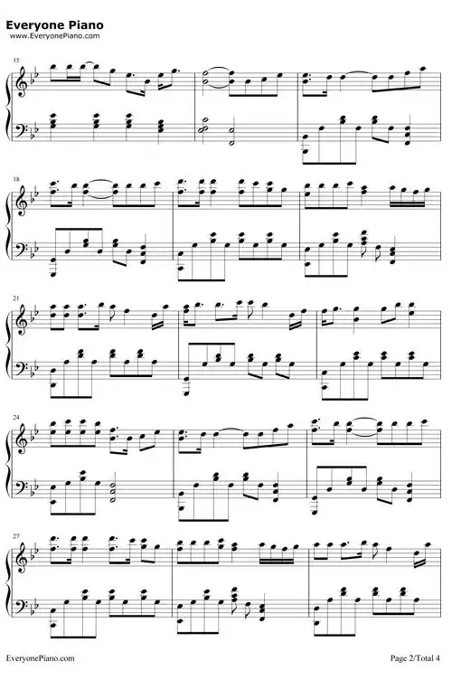 如果你也听说钢琴谱张惠妹