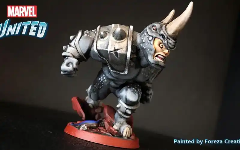 【153桌游】rhino 犀牛人(漫威联合 marvel united)(涂装)