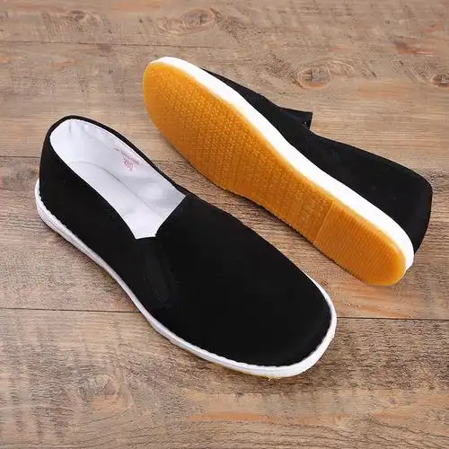 土家族纯手工千层底布鞋女纳底老北京马云同款秋款透气牛筋底休闲圆口