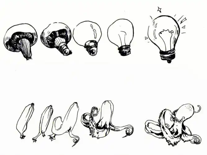 异变图形笔的联想临摹