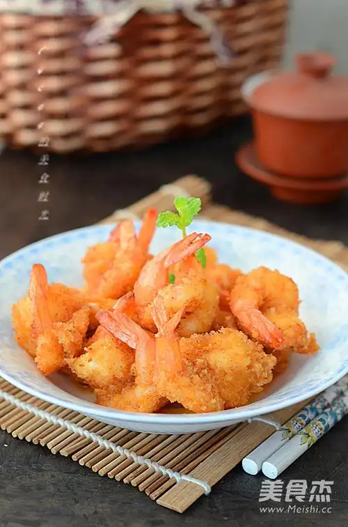 炸虾球的做法