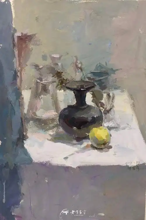 老鹰画室金鹰班色彩作品