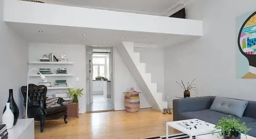 复式楼50平小户型装修效果图