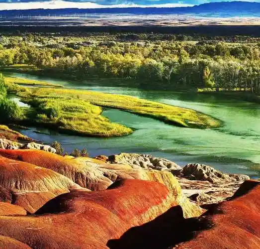 盘点风景独特的旅游景点,从你所熟知的济南九如山瀑布群,布尔津五彩滩