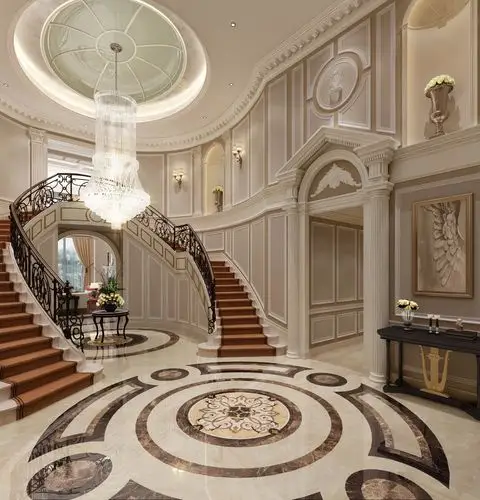 n套别墅挑空客厅欧式风格设计,总有一套值得你收藏!