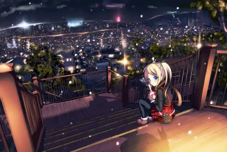 blonde_hair blue_eyes blush boots city loli more